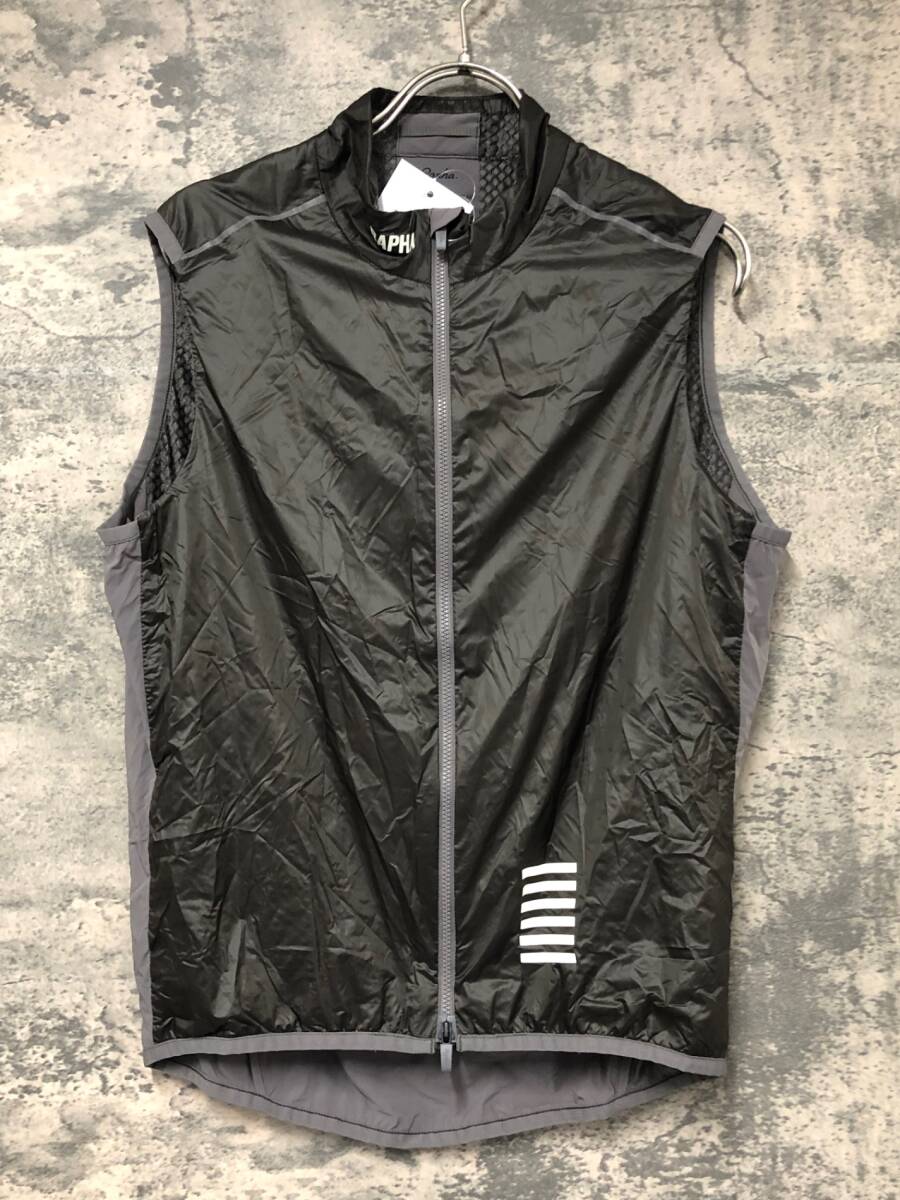 JF370 ラファ Rapha PRO TEAM INSULATED GILET サイクルベスト ジレ 茶 M拍卖