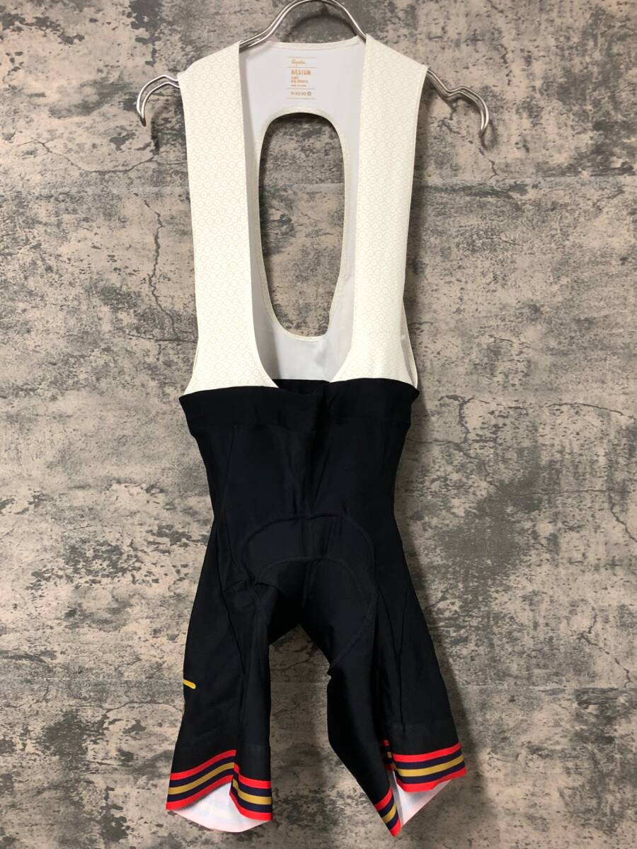 JE996 ラファ Rapha CORE BIB SHORTS WIGGINS ビブショーツ 黒 白 M拍卖