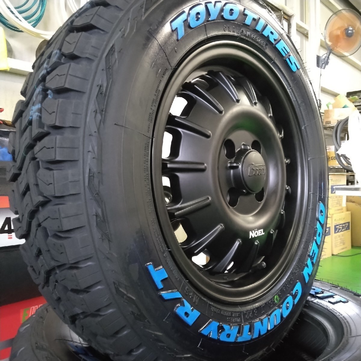新品 4本セット タウンエース ライトエース 人気 タイヤホイール トーヨー オープンカントリー RT 165/80R14 ホワイトレター 14インチ NOEL拍卖