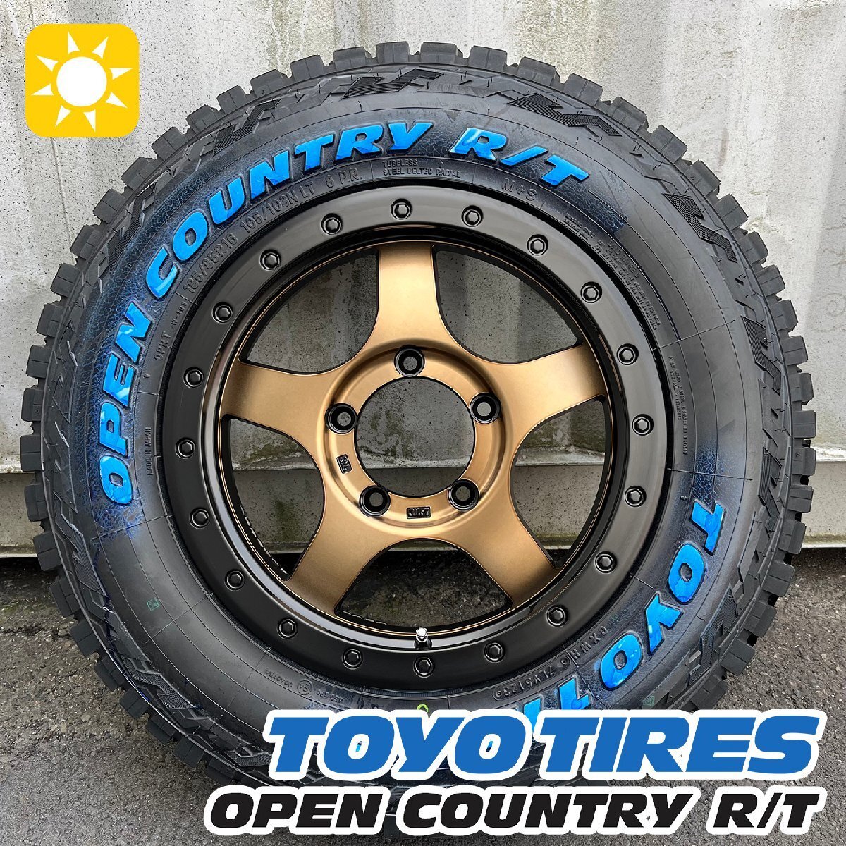 【新品5本セット】純正車高 ジムニー JB64 JB23 16インチ タイヤホイール TOYO オープンカントリー RT 185/85R16 ホワイトレター BDX05拍卖