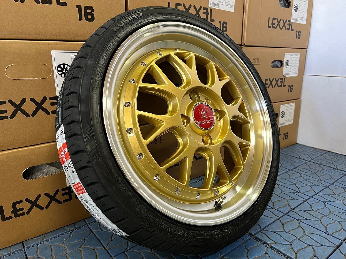 お買い得 ミラ ムーブ 人気 タイヤホイール 新品4本セット 16インチ BD00 クムホHS51 165/40R16 165/45R16拍卖