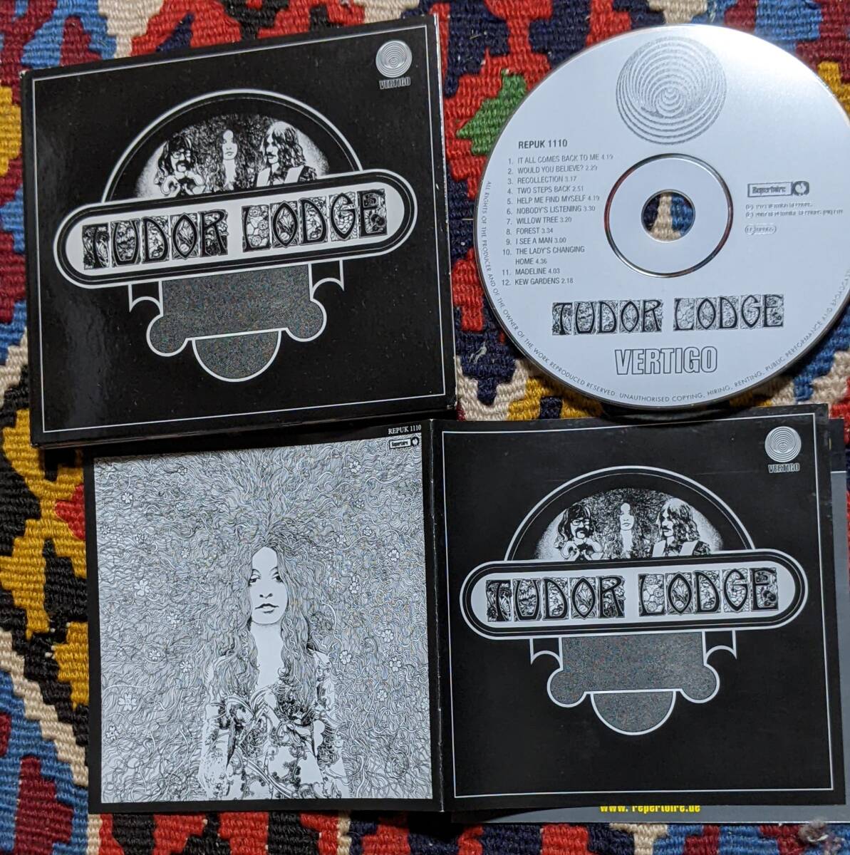 70's チューダー・ロッジ Tudor Lodge (デジパック仕様 CD)/ Tudor Lodge Repertoire Records REPUK 1110 1971年拍卖