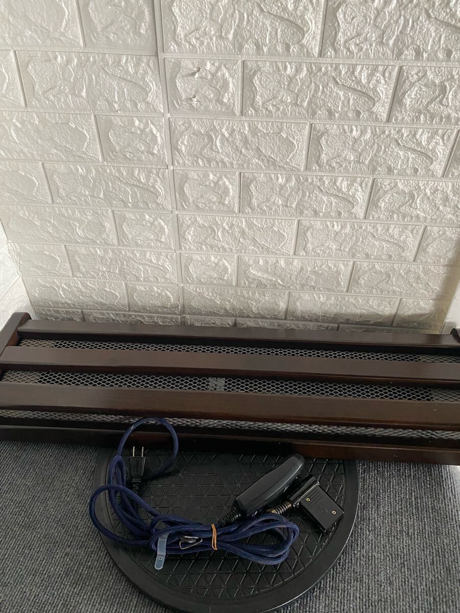 METRO メトロ ハロゲン フットヒーター 木枠 脚コタツ 暖房器具 MFH-321ET 電子コントローラー KET22 拍卖