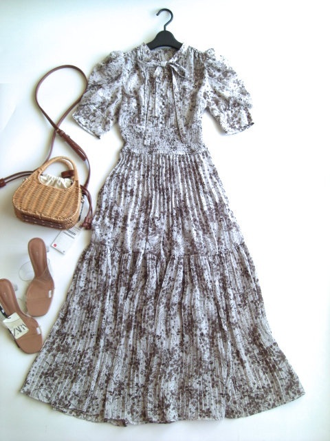 スナイデル シフォン ロングワンピース拍卖