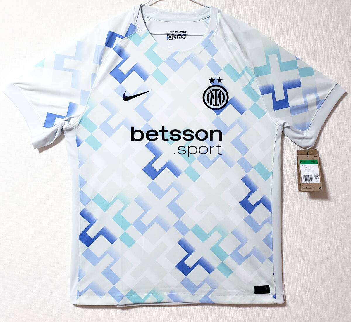 ◯最新作 25/26 インテル 新品タグ付き 美品 正規品 XL 2ND オフィシャル 公式ユニフォーム ナイキジャパン製品 ☆未使用 美品 正規品拍卖