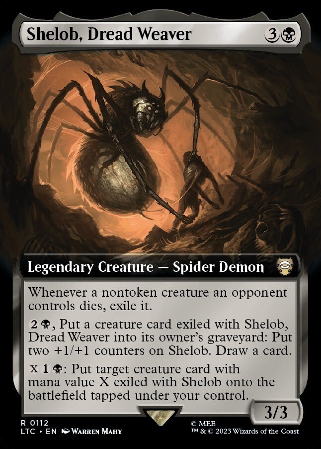 MTG_■拡張■(英語)戦慄の織り手、シェロブ/Shelob, Dread Weaver拍卖