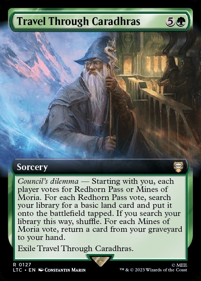 MTG_■拡張■(英語)カラズラスを越える旅/Travel Through Caradhras拍卖