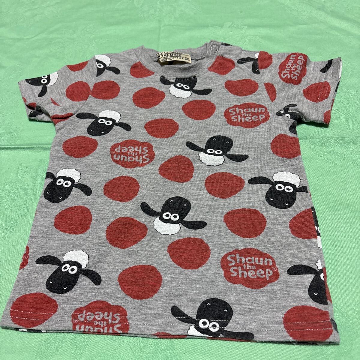 ♪ ひつじのショーン 半袖Tシャツ キッズ90cm拍卖