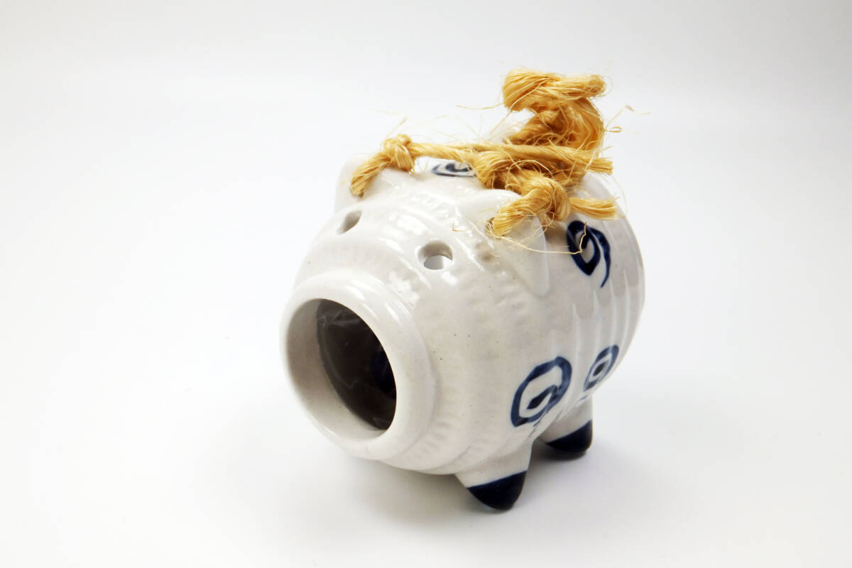 おしゃれ ブタ 蚊取り線香ホルダー ぶた 香炉拍卖