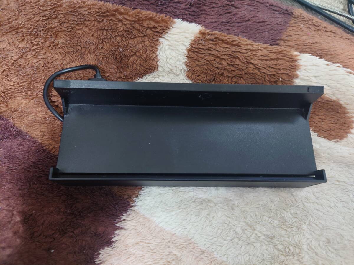 アンサー Answer ANS-SW146BK Switch有機ELモデルドック用 寝かせて立たせて2Wayスタンドハブ拍卖