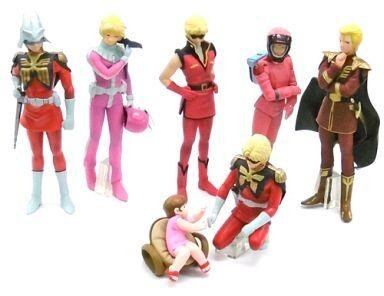 中古トレーディングフィギュア 全6種セット 「ハロカプ シャアコレクション」拍卖