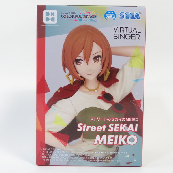 中古 未開封品 D×DC プロジェクトセカイ カラフルステージ! feat.初音ミク ストリートのセカイのMEIKO SEGA/セガ フィギュア拍卖