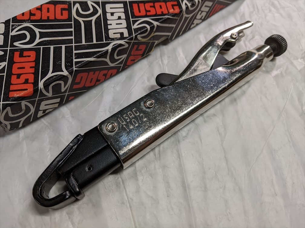 バイスプライヤー 未使用 (NO.14-18/20●BU3279) 溶接用 炭素鋼製ヘッド USAG(ウーザック) 140/2拍卖