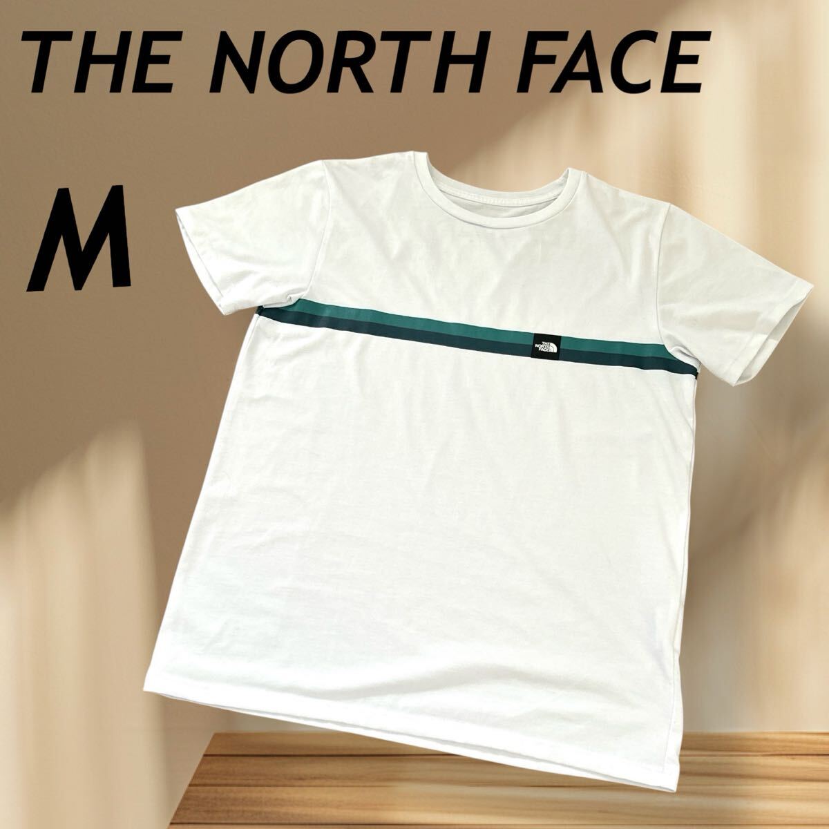 THE NORTH FACE ザノースフェイス レディース Tシャツ M 半袖カットソー NTW32 086 アウトドア ホワイト系 (G032)★拍卖