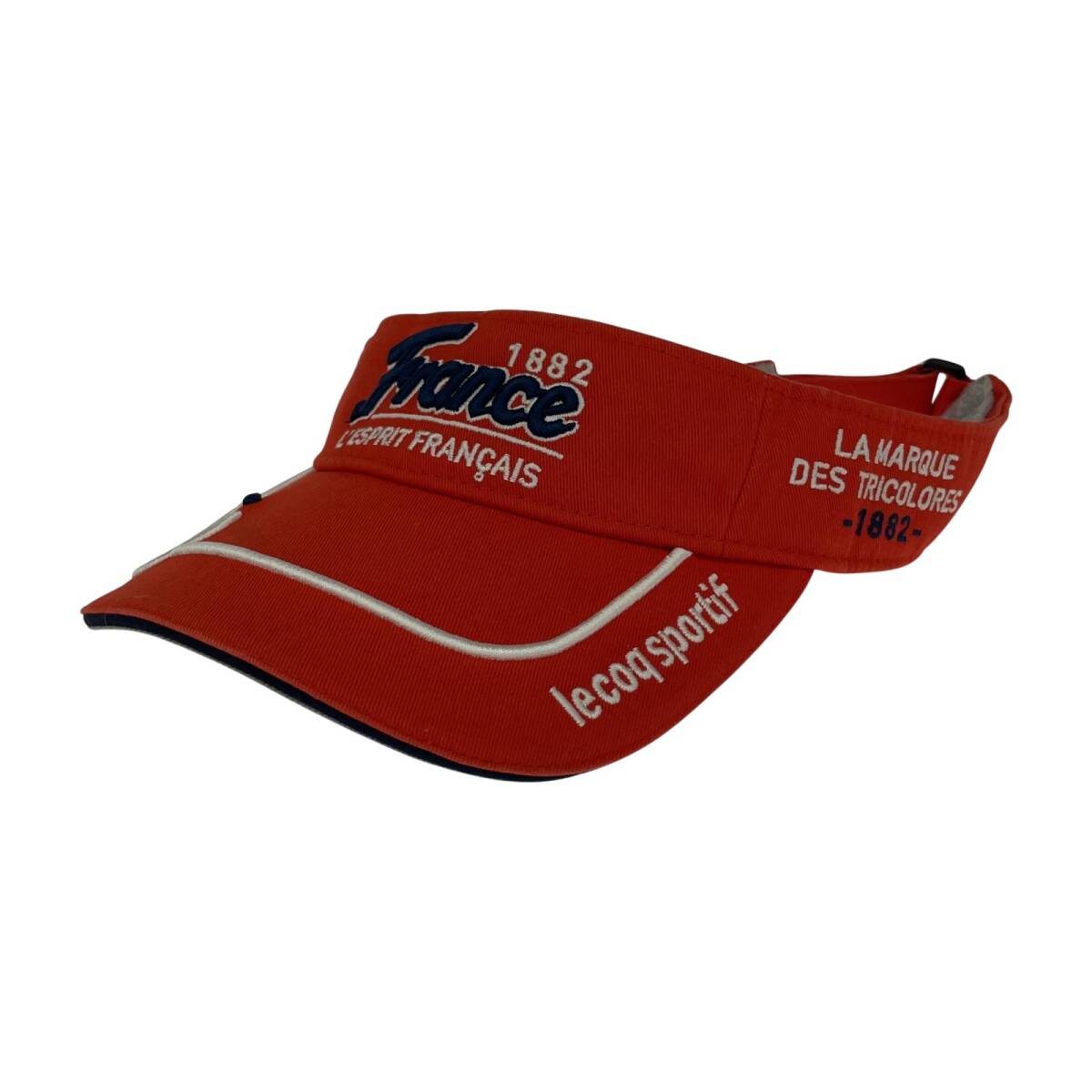 le coq sportifルコックスポルティフ サンバイザー/オレンジ拍卖