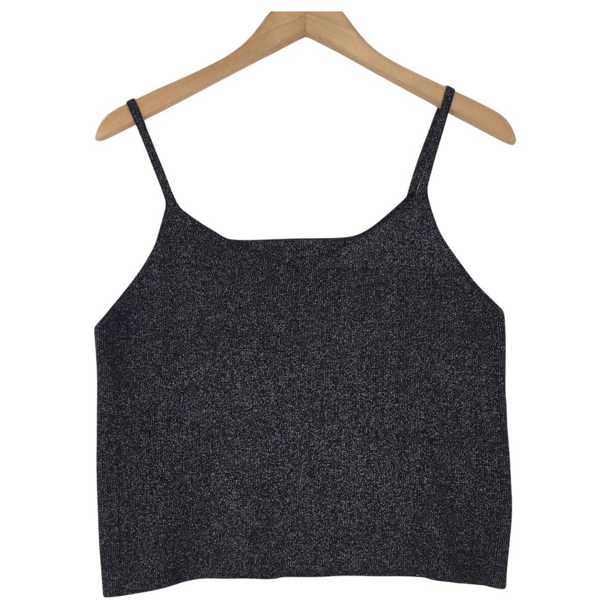 relume レリューム ラメ キャミソール sizeF/ブラック系拍卖