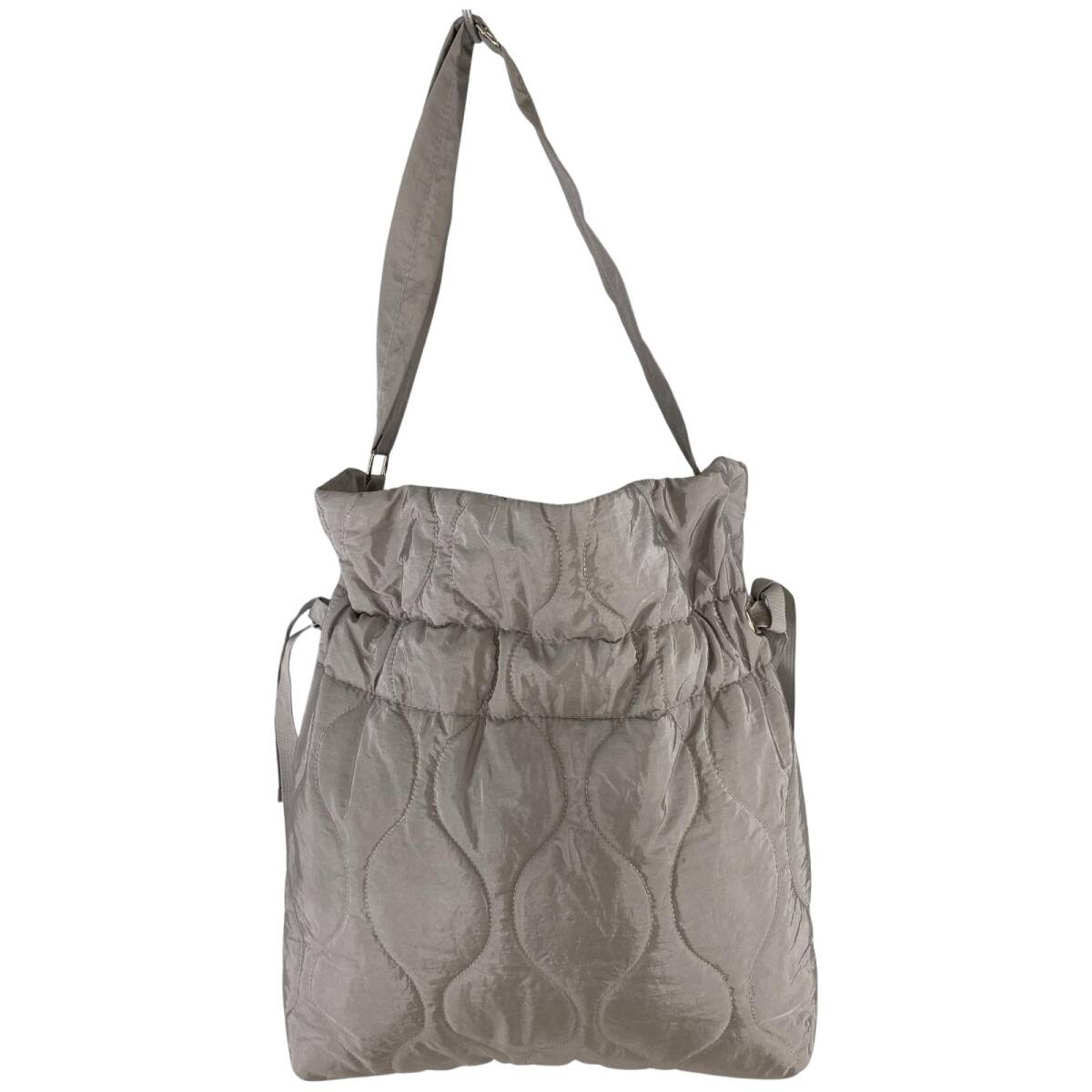 OPAQUE.CLIP オペーク ドット クリップopaq ショルダーバッグ/グレー拍卖