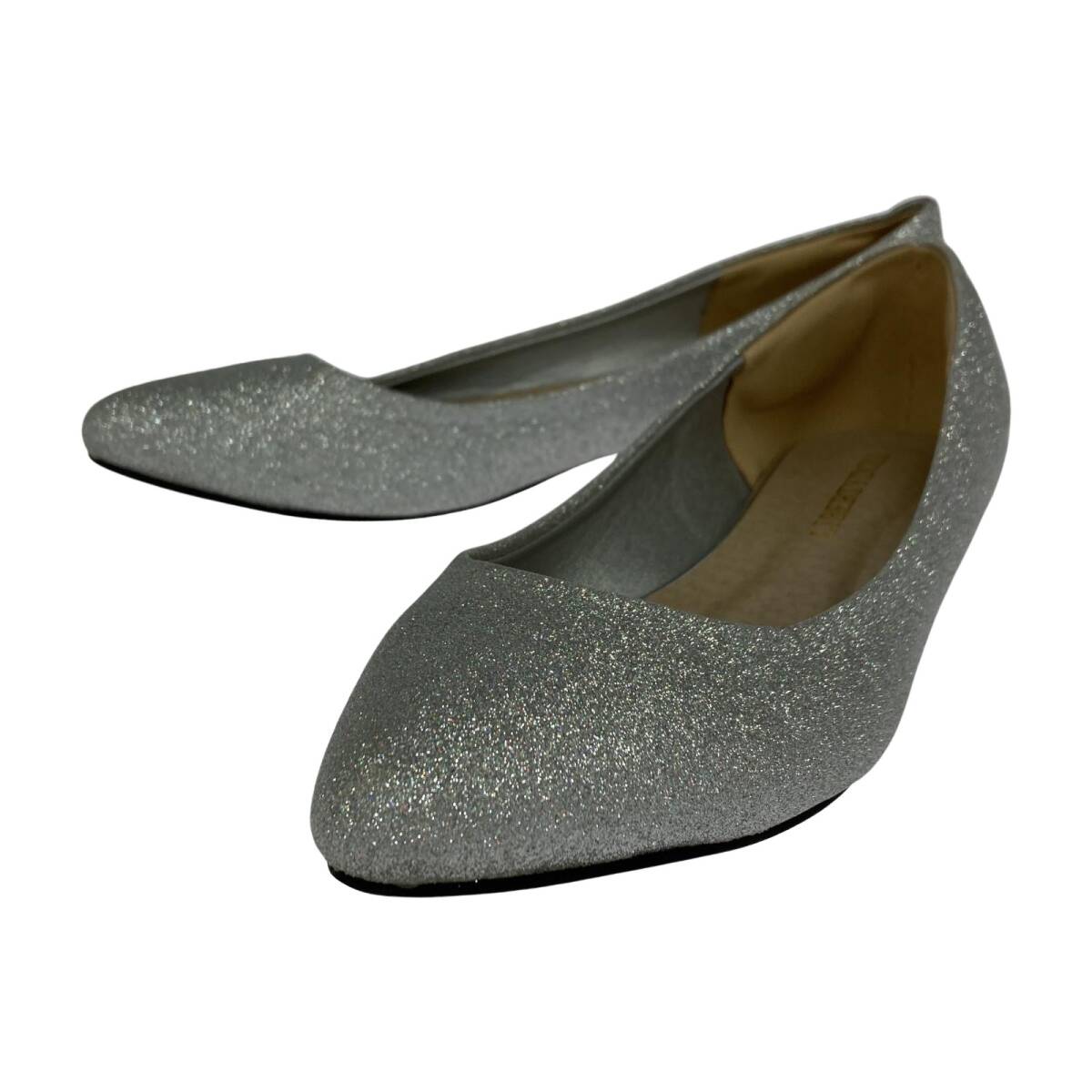 LibertyDoll リバティードール ポインテッドトゥ パンプス sizeM/シルバー拍卖