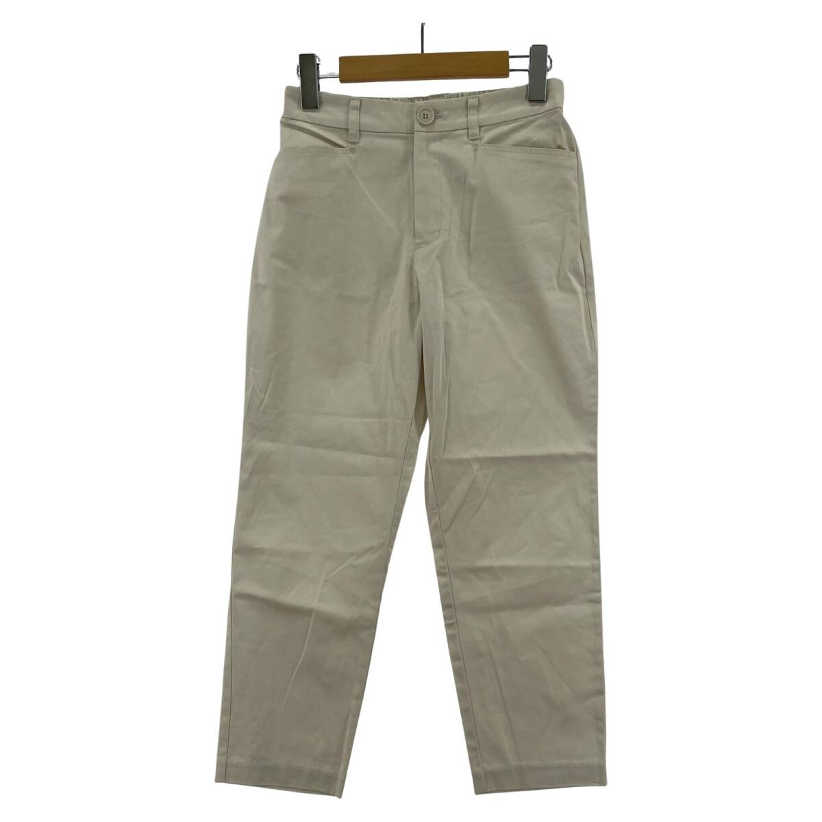 any SiS エニィスィス テーパード パンツ size1/アイボリー ゆうパケットOK拍卖