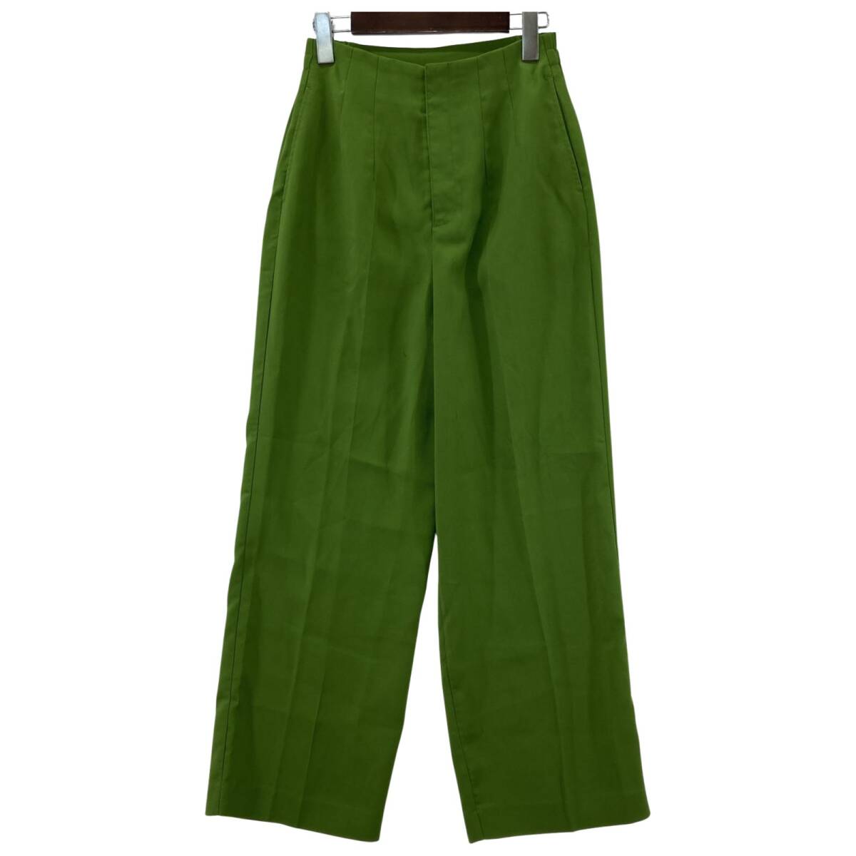 SENSE OF PLACE センスオブプレイス アーバンリサーチ ワイド パンツ sizeM/ライトグリーン拍卖