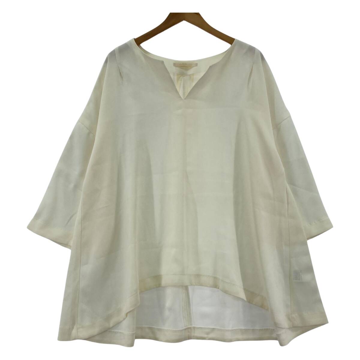 URBAN RESEARCH アーバンリサーチ フィッシュテール チュニック sizeFree/アイボリー ゆうパケットOK拍卖