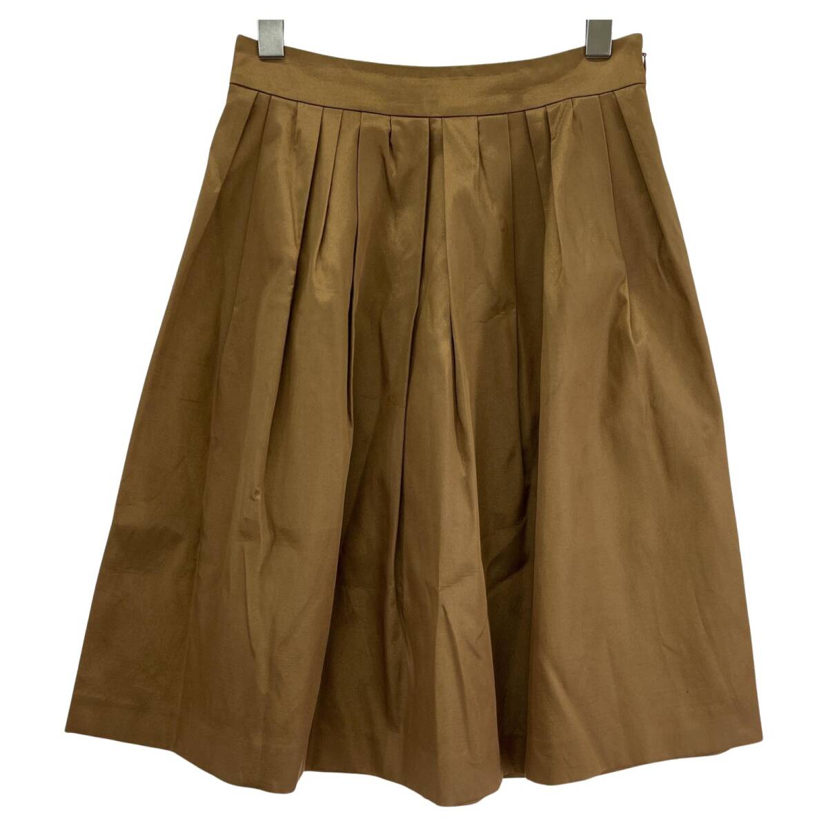 UNITED ARROWS TOKYO ユナイテッドアローズトウキョウ ミディ スカート size38/ブラウン ゆうパケットOK拍卖