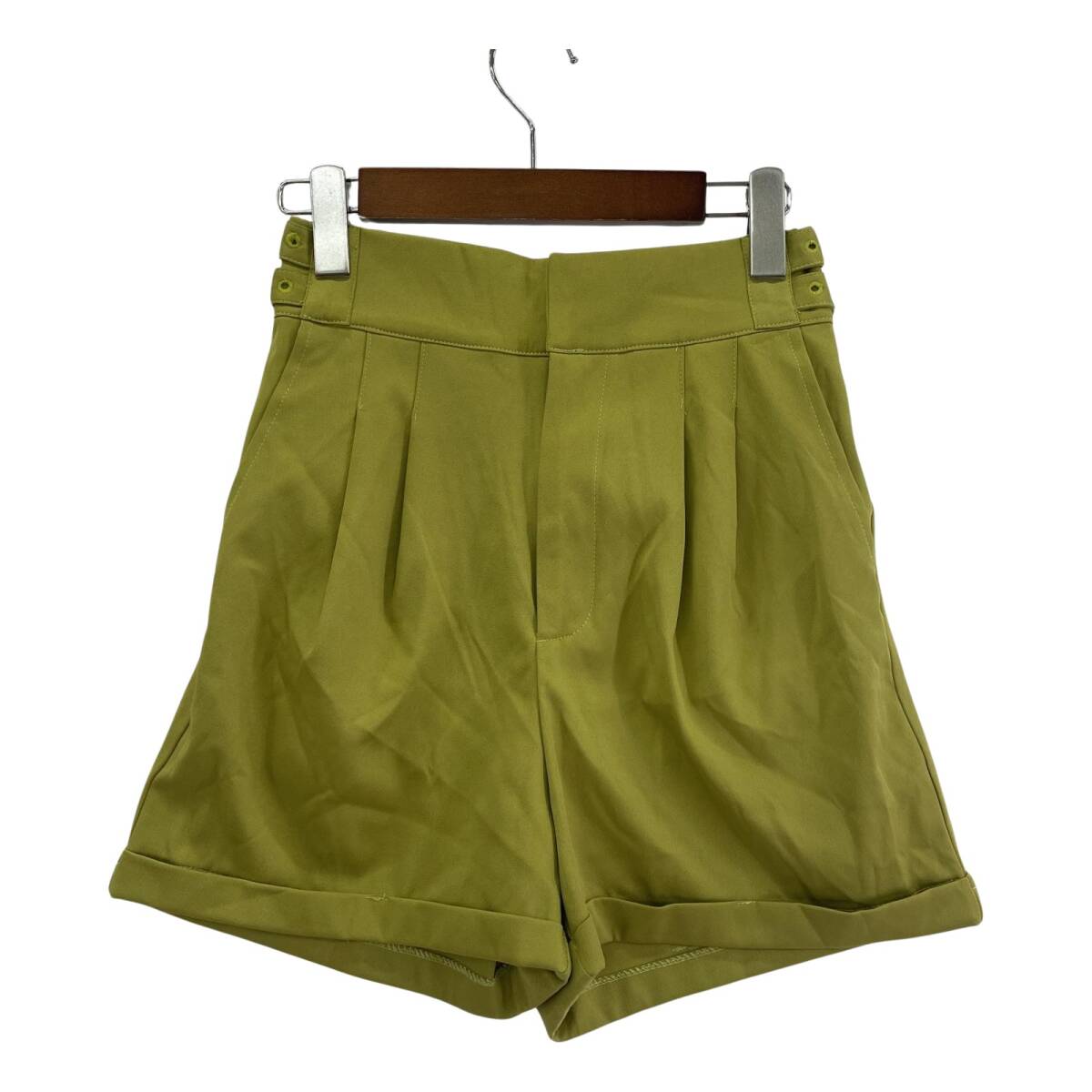 美品 jouetie ジュエティ タグ付き ショートパンツ sizeM/グリーン系拍卖