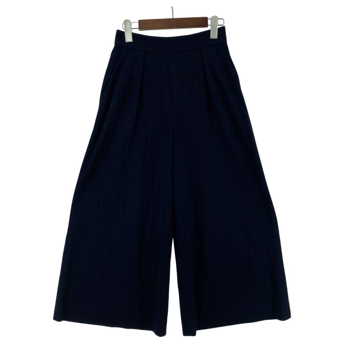 beautiful people ビューティフルピープル ワイド パンツ size36/ネイビー拍卖