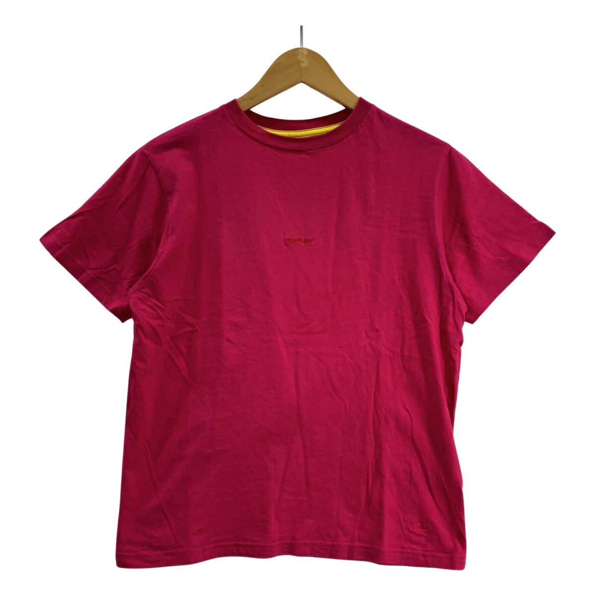 BEAMS BOY ビームスボーイ 刺繍入り カットソー size2/ピンク ゆうパケットOK拍卖