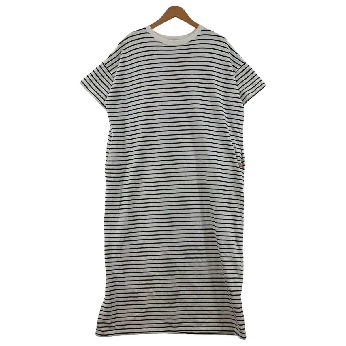 FREAK'S STORE フリークスストア ボーダー ワンピース sizeF/ホワイト×ブラック拍卖