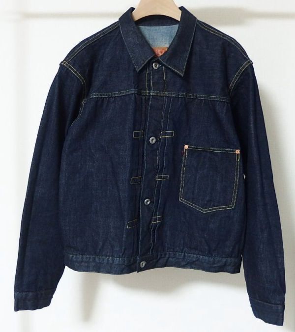 TCB jeans Late S40's Jacket 13.5oz 大戦モデル デニム ジャケット Gジャン 40 Tバック仕様拍卖