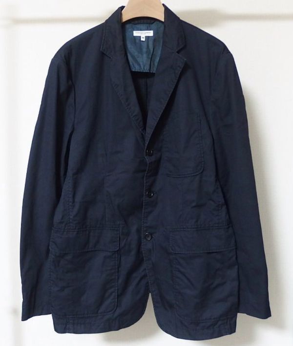 Engineered Garments エンジニアードガーメンツ Baker Jacket High Count Twill ベイカー ジャケット M 紺拍卖