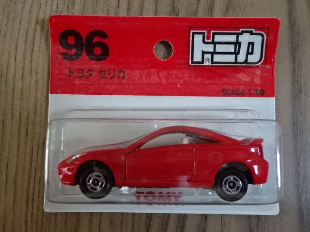トミカ 絶版 No.96 トヨタ セリカ 7代目 T230型 ミニカー ミニチュアカー TOMICA TOYOTA Celica 1/60 Toy car Miniature 拍卖