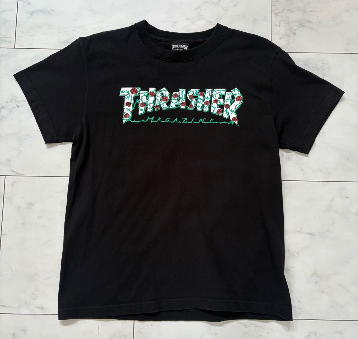 THRASHER スラッシャー  Tシャツ  ブラック拍卖