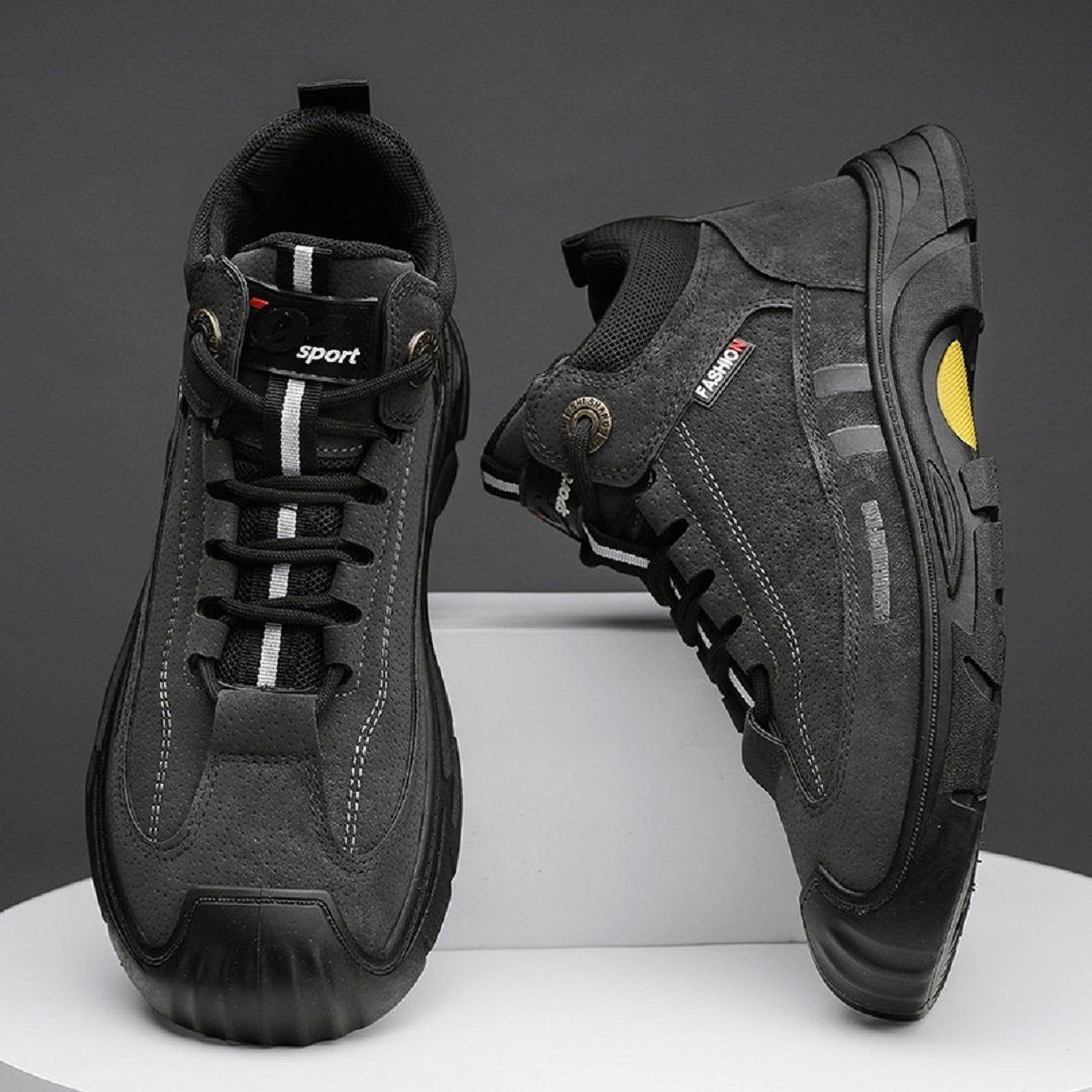 バイクシューズ ライディングブーツ 厚底 ライダーブーツ 防水 オートバイ メンズ ブーツ オートバイ用品滑り止め サイズ:26.5cm グレー拍卖