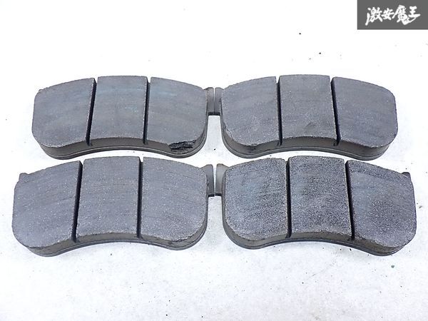 Project μ プロジェクトミュー brembo ブレンボ キャリパー用 フロント 6POT ブレーキパッド 4枚 レース特殊厚 厚み約21.2mm 即納 棚J-1拍卖