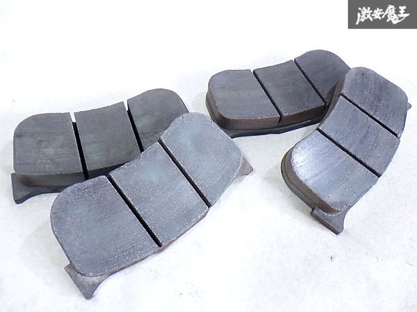 Project μ プロジェクトミュー brembo ブレンボ キャリパー用 フロント 6POT ブレーキパッド 4枚 レース特殊厚 厚み約18.8mm 即納 J-1拍卖