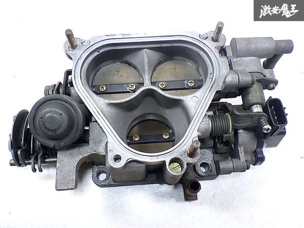 ★バタフライ固着無し★ マツダ 純正 FD3S RX-7 RX7 13B-REW 5型 6型 後期 スロットルボディ スロボ ロータリー 即納 棚I-1拍卖