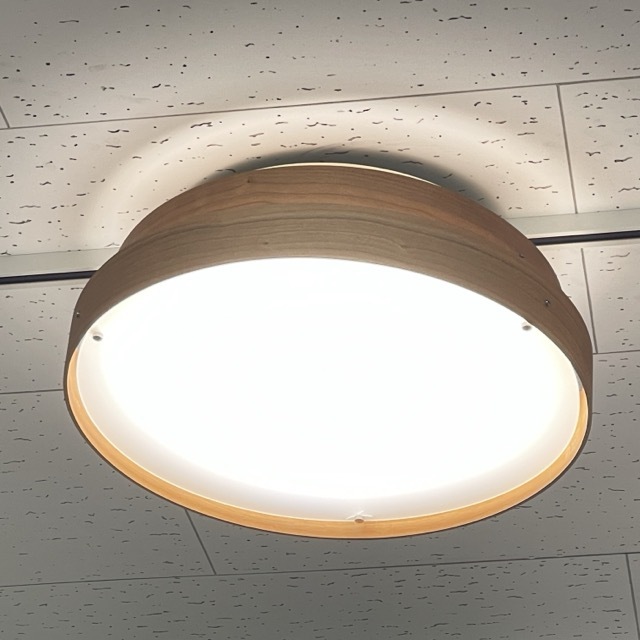 シーリングライト 【中古】動作保証 KISHIMA キシマ アンプール AMP51085 天井照明 丸型 オーク リモコン欠品 / 513301 在★2拍卖