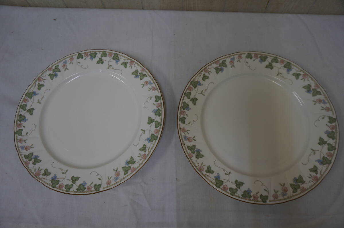 新古品☆NORITAKE CRAFTONE☆ノリタケクラフトーン☆プレート2枚☆507S4-J17644拍卖
