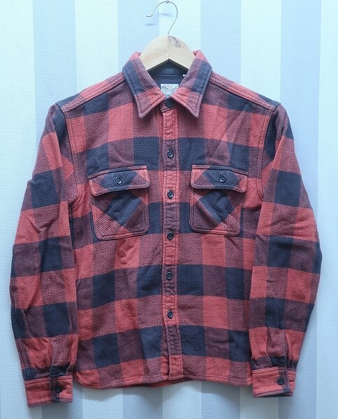 at2855/フラットヘッド HN-52W ヘビーネルシャツ THE FLATHEAD 拍卖