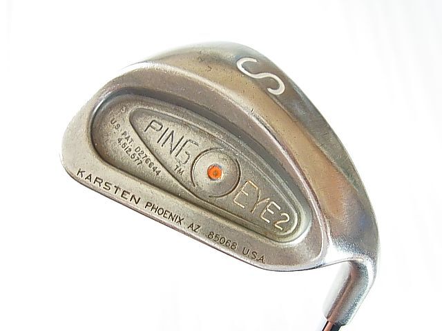 ☆PING EYE2 ステンレス SW 57.5度 オレンジ MICROTAPERスチール(UNI)☆拍卖