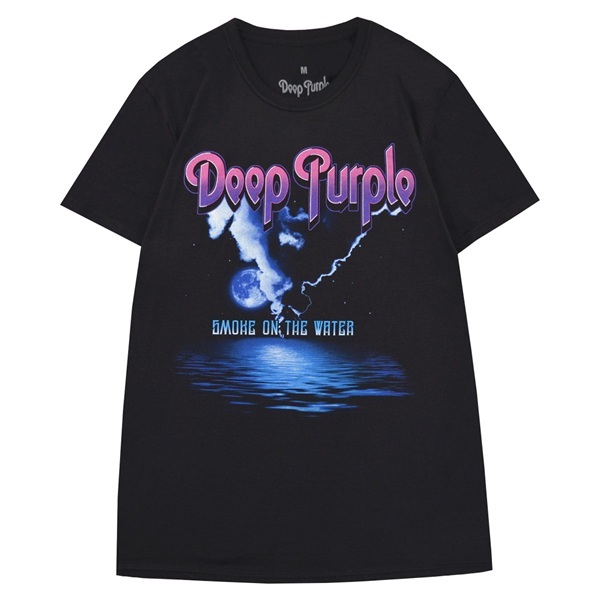 DEEP PURPLE ディープパープル Smoke On The Water Tシャツ Mサイズ オフィシャル拍卖