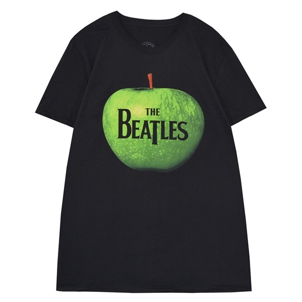 THE BEATLES ビートルズ Apple Tシャツ BLACK Lサイズ オフィシャル拍卖