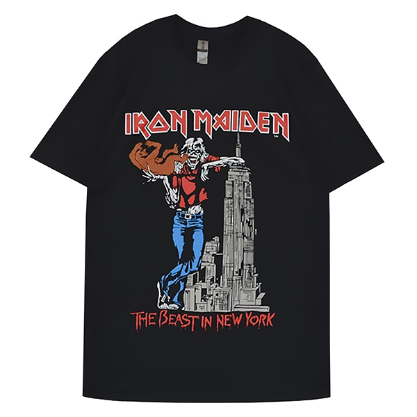 IRON MAIDEN アイアンメイデン The Beast In New York Tシャツ XLサイズ オフィシャル拍卖