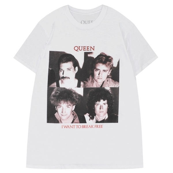 QUEEN クイーン I Want To Break Free Tシャツ Lサイズ オフィシャル拍卖
