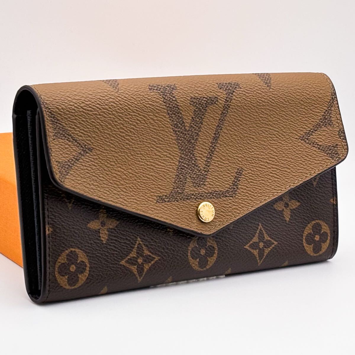 【極美品】ICタグ ルイヴィトン ポルトフォイユ サラ ジャイアントリバース拍卖