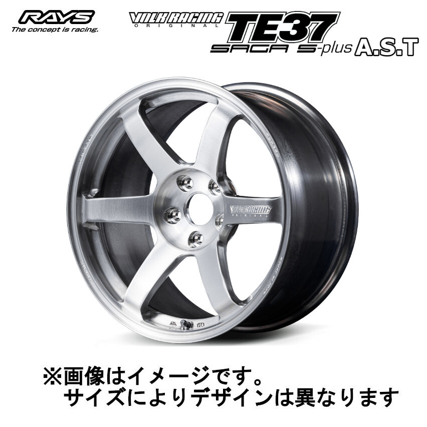 レイズ ボルクレーシング TE37 SAGA サーガ S-plus SPLUS Sプラス A.S.T 5/112 20x10.5J +15 ブラッシュド (AB) 02300051520AB拍卖