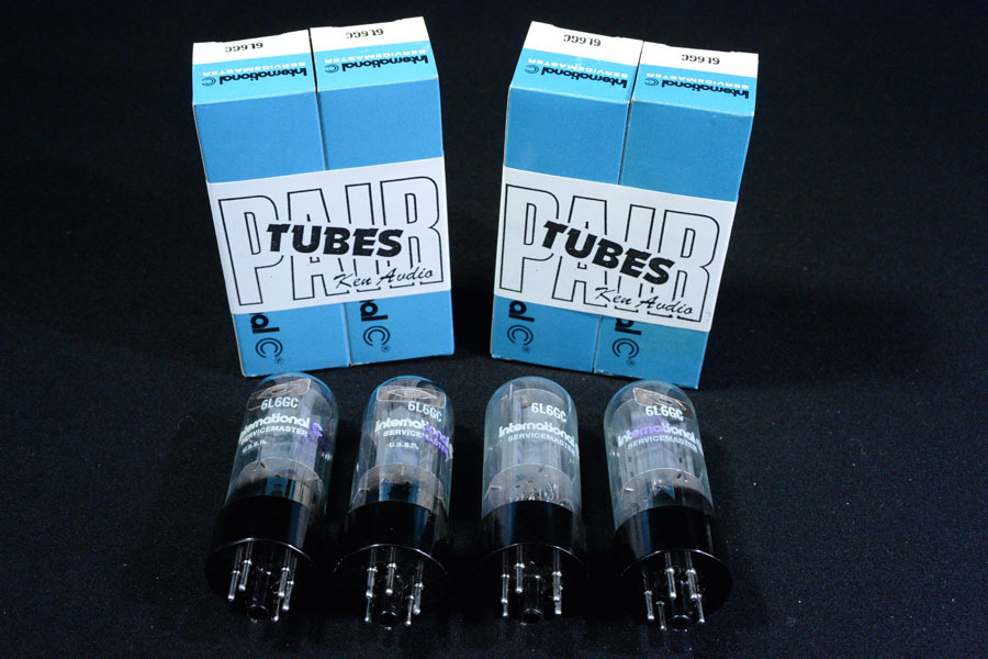 CD2741 マニア収集品 長期保管品 インターナショナル 6L6GC 真空管 4本セット拍卖