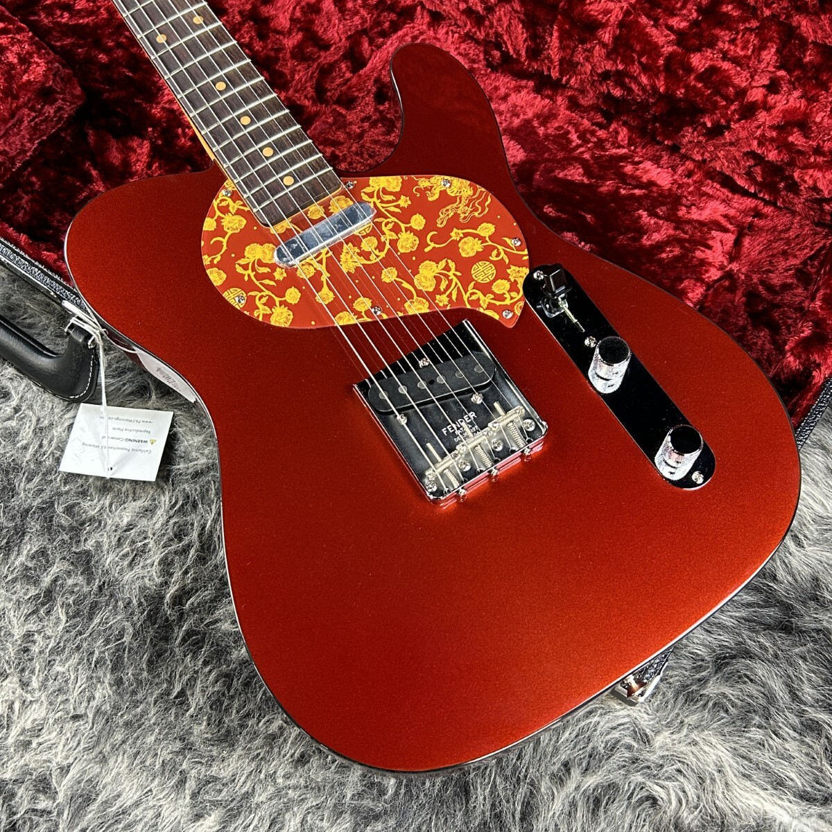 Fender Limited Edition Raphael Saadiq Telecaster Rosewood Fingerboard Dark Metallic Red拍卖